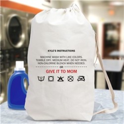 Personalized Give It To Mom Laundry Bag
