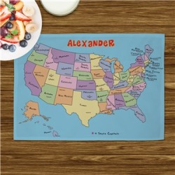 Personalized United States Placemat