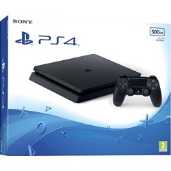 Sony PlayStation 4 500GB Console - Black (PS4)