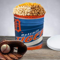 Detroit Tigers Popcorn Tin