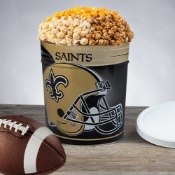New Orleans Saints Popcorn Tin