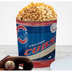 Chicago Cubs Popcorn Tin