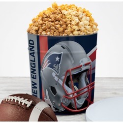 New England Patriots Popcorn Tin
