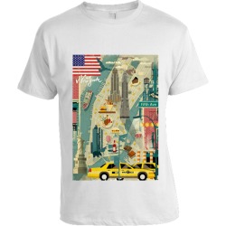 Scenic NY T-shirt -White