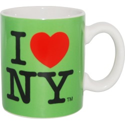 I Love NY Mini Mug - Green