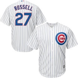 Addison Russell Jersey - Chicago Cubs Replica Adult Home Jersey