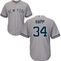 J.A. HAPP Jersey - NY Yankees Replica Adult Road Jersey