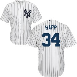 J.A. HAPP Jersey - NY Yankees Replica Adult Home Jersey