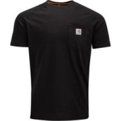 Carhartt Force Delmont Adult Short Sleeve T-Shirt in Black Size Large found on Bargain Bro from hockeymonkey.com dynamic for USD $16.71