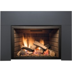 Sierra Flame 30-in Abbot Fireplace Insert w/ Ceramic Brick Panels, Natural Gas (Sierra Flame ABBOT-30BL-DELUXE-NG) found on Bargain Bro from HomElectrical.com for USD $2,583.24