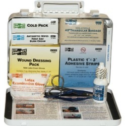 Pac-Kit Weatherproof Steel 25 Person Vehicle First Aid Kit (Pac-Kit 6420) found on MODAPINS