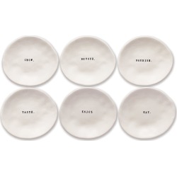 Classic Eating Dishes, Set of 6