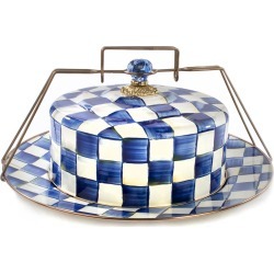 Royal Check Cake Carrier