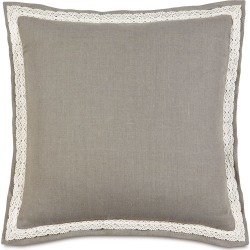 European Breeze Linen Pillow, 27"Sq.