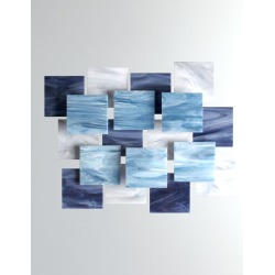 Arctic Glass Wall Sculpture
