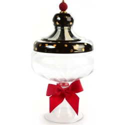 Black Tie Apothecary Jar