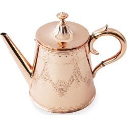 Copper & Silver Coffee/Tea Pot #3 (Late 19th Century)