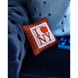 I 'Apple' NY Pillow