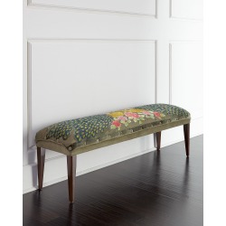 Long Peacock Bench