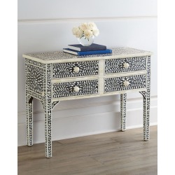 Pearland Bone Inlay Console