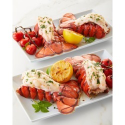 4 Maine Lobster Tails with Lemon Garlic Marinade