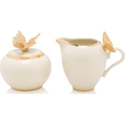 Butterfly Creamer and Sugar Set