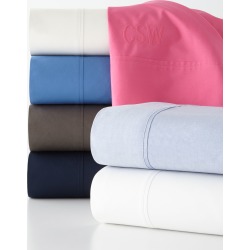 Two Standard 464 Thread Count Percale Pillowcases