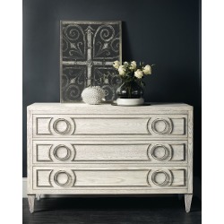 Damonica Oak 3-Drawer Chest