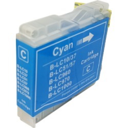 Compatible Brother LC1000 Ink Cartridge Cyan