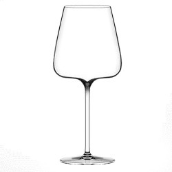 Italesse Universal Red Wine Glasses, Mouth Blown Set of 2 #17424
