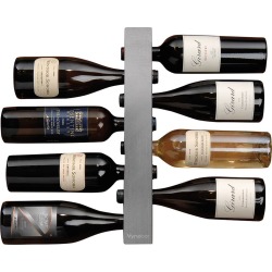 Vynebar Vertical Wine Rack 8 Bottle Silver #5845