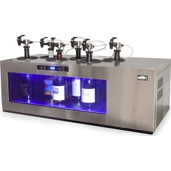 WineKeeper 6 Bottle Wine Tasting Station with Chiller #31499