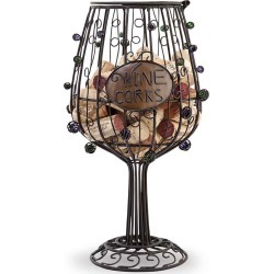 Cork Cage Wine Glass #91-044
