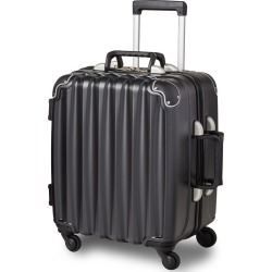 VinGarde Valise Petite Wine Luggage with TSA Lock Black NEW #30385