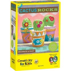 Creativity for Kids Cactus Rocks Craft Kit