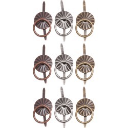 Tim Holtz Idea - Ology Ring Fasteners - Paper Crafting - Scrapbook Supplies - Embellishments