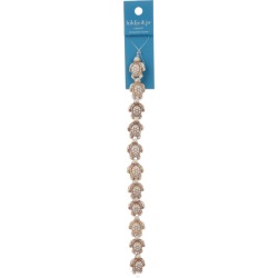Turtle Beads, 7 inch Strand