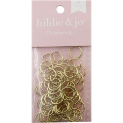 Blue Moon Findings Jump Ring Metal 10mm Gold