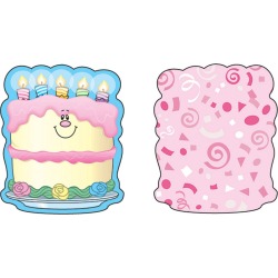 Birthday Cakes Mini Cutouts 36 pk, Set of 6 Packs