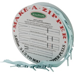 Make A Zipper Kit - Aqua Blue
