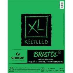 Canson Smooth Vellum Bristol Paper Pad 11\