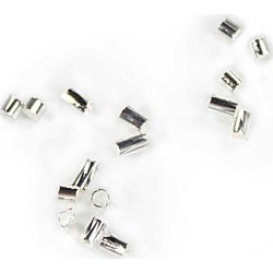 Blue Moon Findings Crimp Tube Metal Multi Pack Assorted Shiny Silver