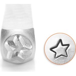 Design Stamps 1Pkg - Fun Star 3mm - Crafts & Hobbies - Basic Craft Supplies - Craft Supplies - Metal Art Supplies & Tools