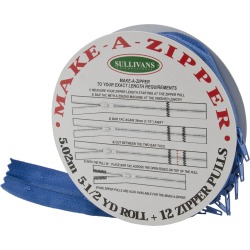 Make A Zipper Kit - Royal Blue