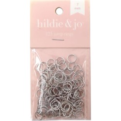 Blue Moon Findings Jump Ring Metal 7mm Silver