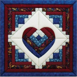 buy  Quilt Magic - Log Cabin Heart Quilt Magic Kit - 15 - 12\ cheap online