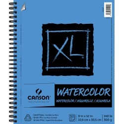 Canson XL Watercolor Pad 9" x 12" - 30 Sheets - Paper Crafting - Paper at JOANN