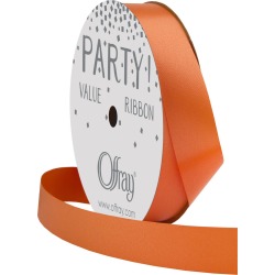Offray Satin Ribbon 3/4"x25yd Orange