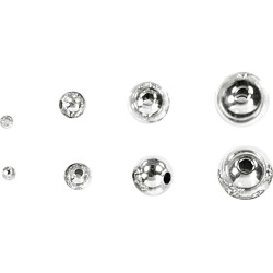 Blue Moon Beads - Findings Bead Metal Value Pack Multi Pack 2, 4, 6 & 8mm Silver - Jewelry Findings - At JOANN Fabrics & Crafts