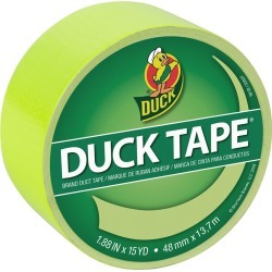 Duck Tape Fluorescent Citrus Tape